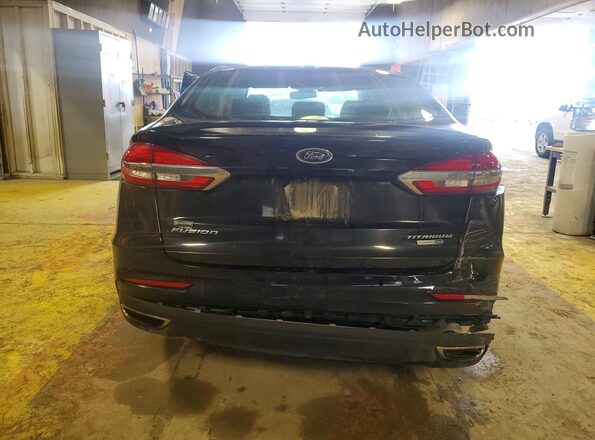 3FA6P0D93LR136678 2020 FORD FUSION Черный Вид сзади