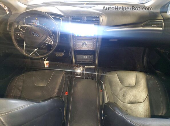 3FA6P0D93LR136678 2020 FORD FUSION Черный Вид панели приборов