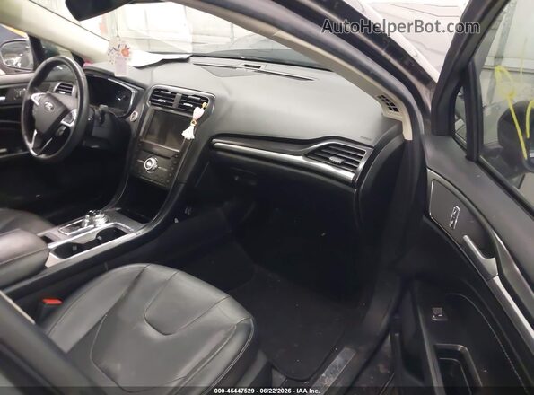 3FA6P0D93LR199618 2020 FORD FUSION Серый Вид салона спереди