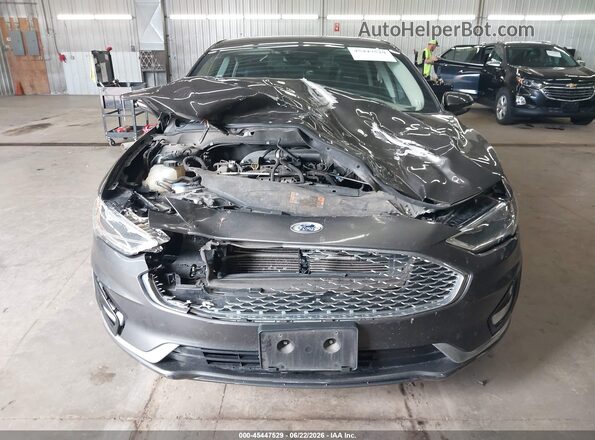 3FA6P0D93LR199618 2020 FORD FUSION Серый Вид спереди