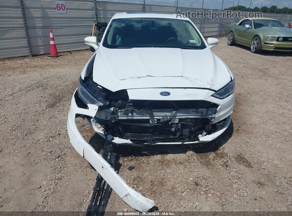 3FA6P0D94JR137738 2018 FORD FUSION Белый Вид щитка приборов