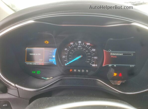 3FA6P0D94JR188379 2018 FORD FUSION Черный 