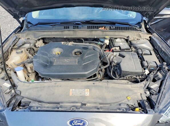 3FA6P0D95JR138669 2018 FORD FUSION Charcoal Սալոնի հետևի տեսք