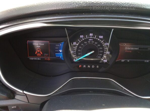 3FA6P0D95JR138669 2018 FORD FUSION Charcoal Սարքավորումների վահանակի տեսք
