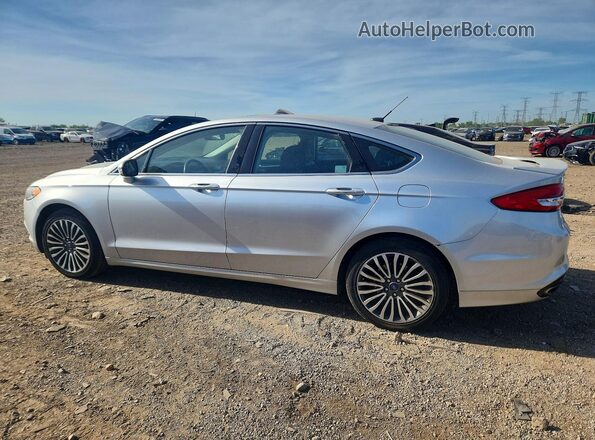 3FA6P0D95JR154869 2018 FORD FUSION Серебряный Задняя левая четверть