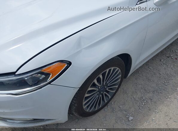 3FA6P0D95JR268760 2018 FORD FUSION Белый Вид спереди
