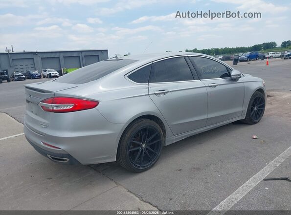 3FA6P0D96LR151823 2020 FORD FUSION Silver Задня права чверть