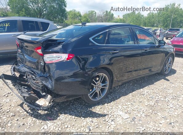 3FA6P0D97GR352264 2016 FORD FUSION Black Tył prawy