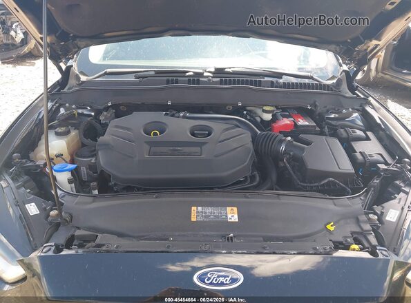 3FA6P0D97GR352264 2016 FORD FUSION Black Widok z tyłu