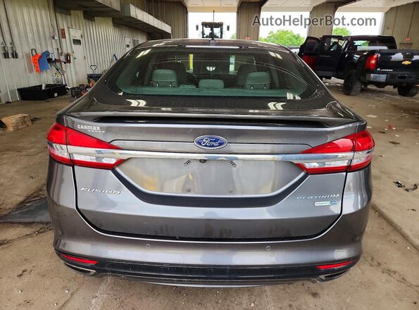 3FA6P0D97HR345591 2017 FORD FUSION Gray 