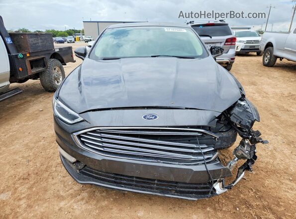3FA6P0D97JR138205 2018 FORD FUSION Gray 