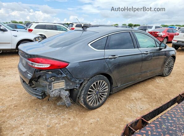3FA6P0D97JR138205 2018 FORD FUSION Gray 