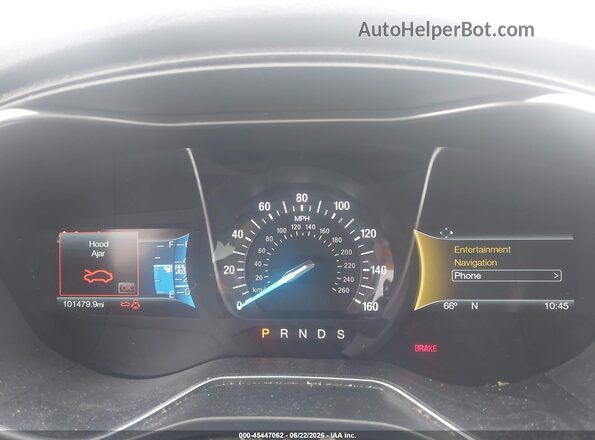 3FA6P0D98JR151271 2018 FORD FUSION Gray უკანა სავარძლების ხედი