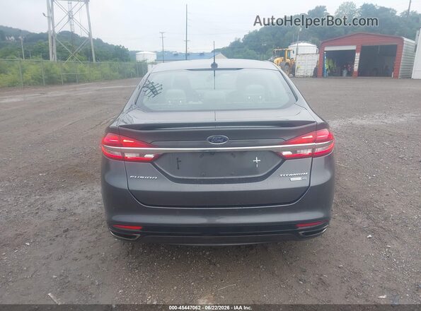 3FA6P0D98JR151271 2018 FORD FUSION Gray 