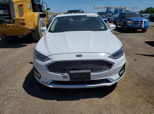 3FA6P0D98LR206675 2020 FORD FUSION White Widok z przodu