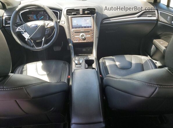 3FA6P0D98LR206675 2020 FORD FUSION White Widok deski rozdzielczej