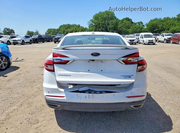 3FA6P0D98LR206675 2020 FORD FUSION White Widok z tyłu