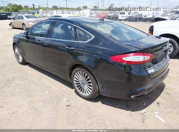 3FA6P0D99GR205198 2016 FORD FUSION Black Հետևի ձախ