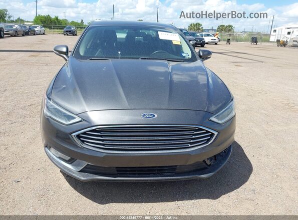 3FA6P0D99JR137766 2018 FORD FUSION Gray ხელსაწყოთა პანელის ხედი