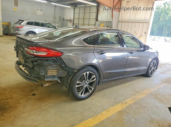3FA6P0D99LR136619 2020 FORD FUSION Gray Delantero derecho