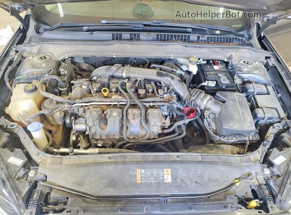 3FA6P0D99LR136619 2020 FORD FUSION Gray Vista del compartimento del motor
