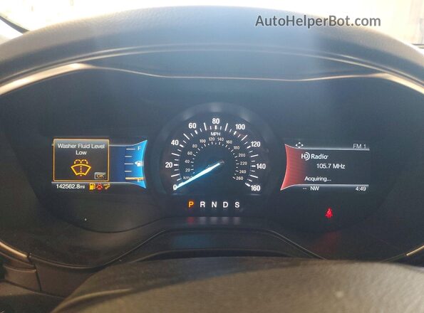 3FA6P0D99LR136619 2020 FORD FUSION Gray Vista de los asientos traseros