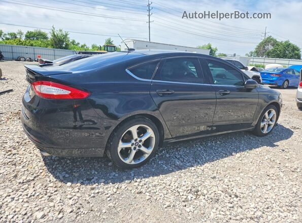 3FA6P0G70GR214432 2016 FORD FUSION Black Tył prawy