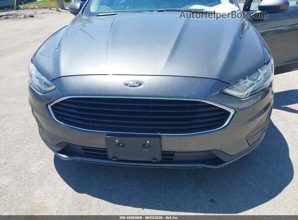 3FA6P0G70LR263091 2020 FORD FUSION Серый Вид спереди