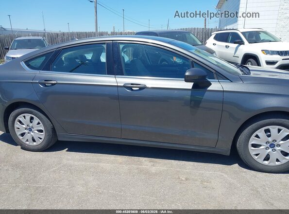 3FA6P0G70LR263091 2020 FORD FUSION Серый Вид задней части салона