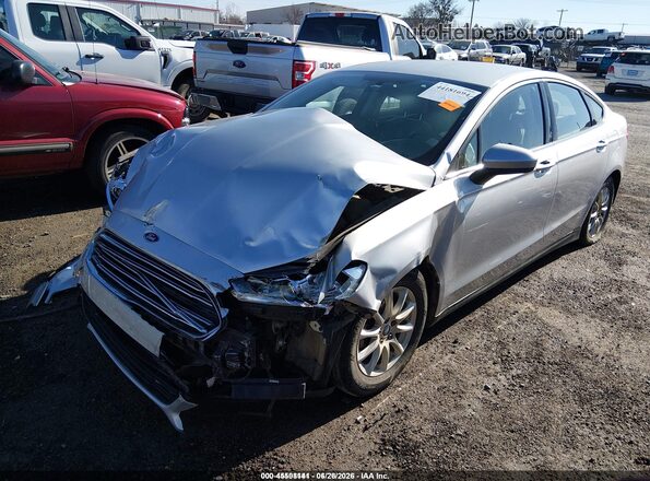 3FA6P0G71GR283713 2016 FORD FUSION Silver Przód lewy