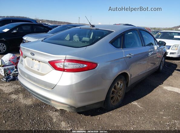 3FA6P0G71GR283713 2016 FORD FUSION Silver Tył prawy