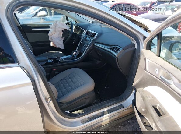 3FA6P0G71GR283713 2016 FORD FUSION Silver Widok wnętrza z przodu