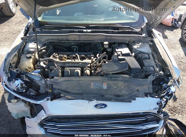 3FA6P0G71GR283713 2016 FORD FUSION Silver Widok z tyłu