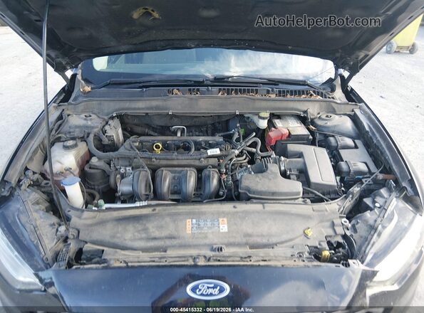 3FA6P0G71HR338906 2017 FORD FUSION Black უკანა ხედი