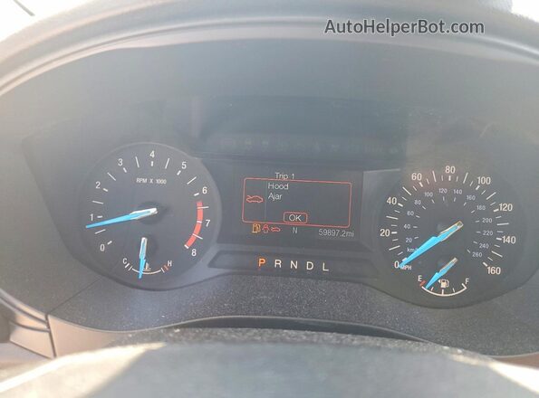 3FA6P0G71LR169432 2020 FORD FUSION Black Սարքավորումների վահանակի տեսք