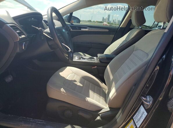 3FA6P0G71LR169432 2020 FORD FUSION Black Սալոնի դիմացի տեսք