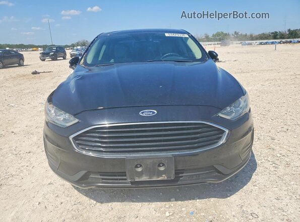 3FA6P0G71LR169432 2020 FORD FUSION Black Դիմացի տեսք