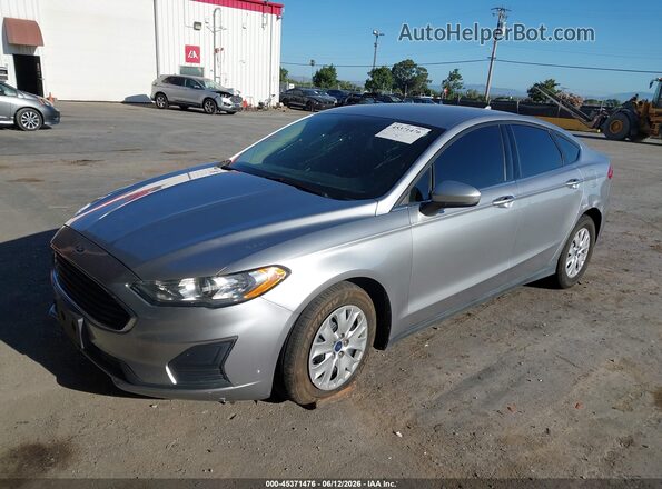 3FA6P0G71LR248731 2020 FORD FUSION Silver Front left