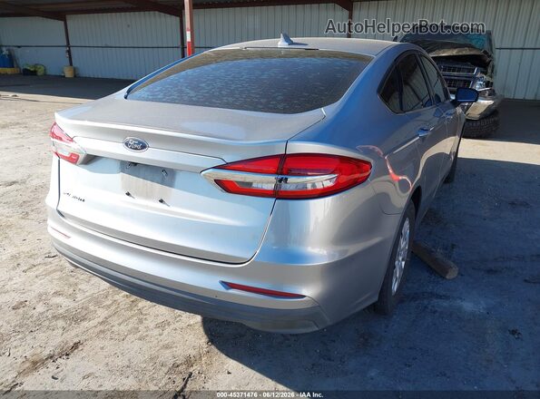 3FA6P0G71LR248731 2020 FORD FUSION Silver Rear right