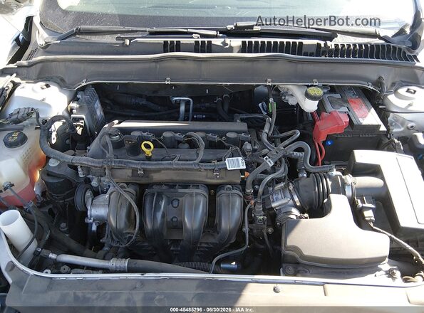 3FA6P0G72JR271044 2018 FORD FUSION Silver Rear view