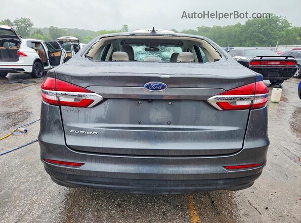 3FA6P0G72LR169987 2020 FORD FUSION Серый 