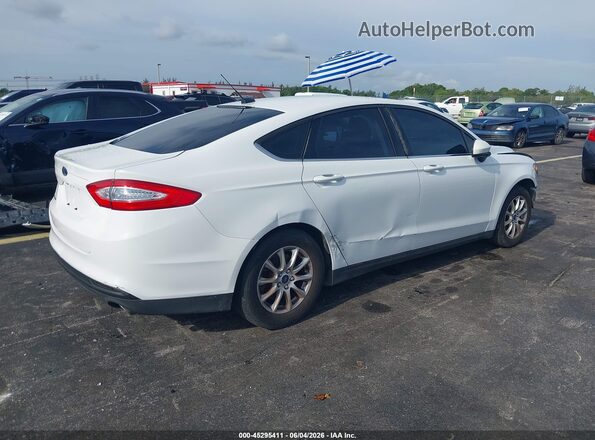 3FA6P0G73GR155151 2016 FORD FUSION Белый 