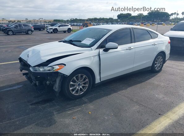 3FA6P0G73GR155151 2016 FORD FUSION Белый 