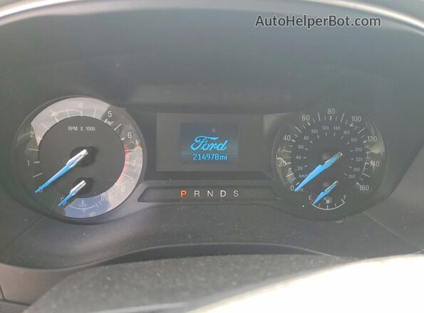 3FA6P0G73GR341837 2016 FORD FUSION White Սարքավորումների վահանակի տեսք