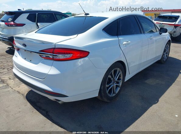 3FA6P0G73HR201434 2017 FORD FUSION White Trasero derecho