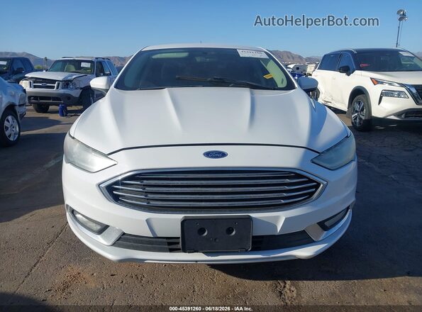 3FA6P0G73HR201434 2017 FORD FUSION White Vista del cuadro de instrumentos