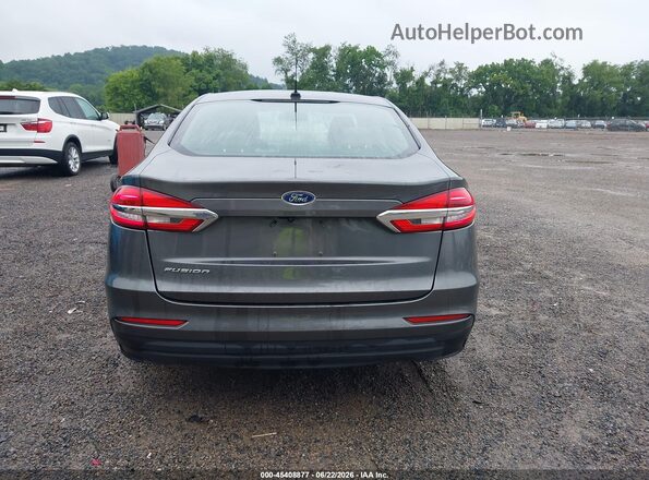 3FA6P0G73KR278554 2019 FORD FUSION Gray 