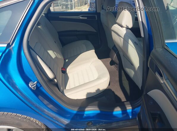 3FA6P0G73LR235446 2020 FORD FUSION Blue Vista de la etiqueta del VIN