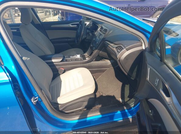 3FA6P0G73LR235446 2020 FORD FUSION Blue Vista interior delantera