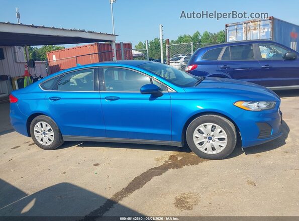 3FA6P0G73LR235446 2020 FORD FUSION Blue 